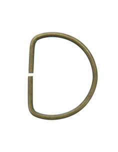 D-ring 40 mm - Brons