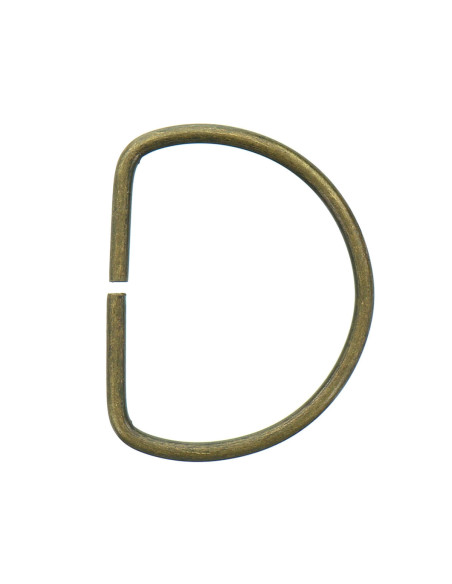 D-ring 40 mm - Brons