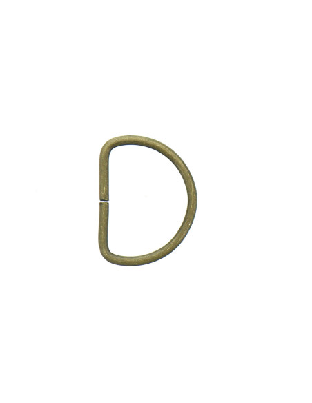 D-ring 25 mm - Brons