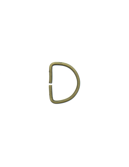D-ring 20 mm - Brons