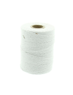 Macramé katoensnoer 2 mm - Wit
