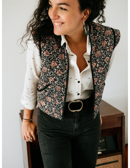 Anouck gilet patroon - Joli Lab