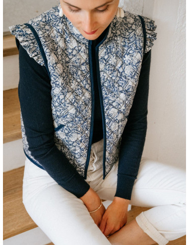 Anouck gilet patroon - Joli Lab