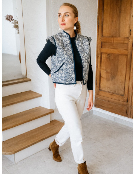 Anouck gilet patroon - Joli Lab