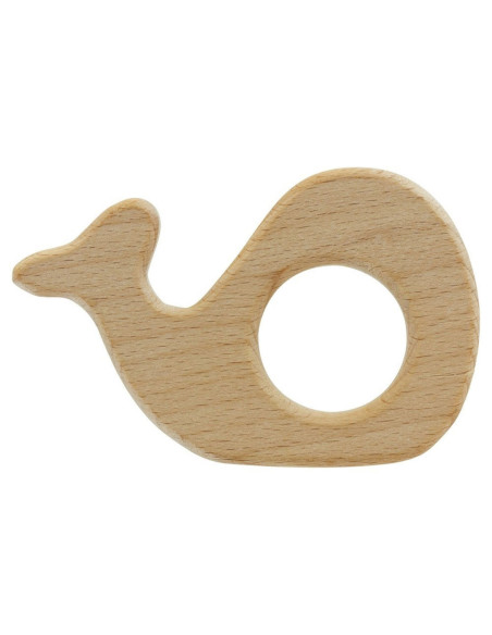 Houten bijtring - Walvis