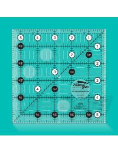 Quiltliniaal vierkant 5.5" x 5.5" Creative Grids 2