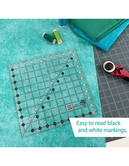 Quiltliniaal vierkant 10,5" x 10,5" Creative Grids
