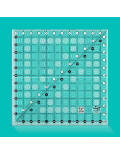 Quiltliniaal vierkant 12,5" x 12,5" Creative Grids 2