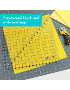 Creatieve Grids vierkante quiltliniaal 16,5" x 16,5" 2