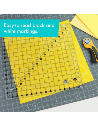 Creatieve Grids vierkante quiltliniaal 16,5" x 16,5"