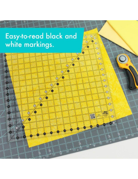 Creatieve Grids vierkante quiltliniaal 16,5" x 16,5"