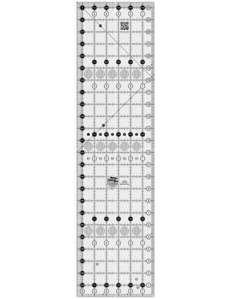 Rechthoekige quiltliniaal 6.5" x 24.5" Creative Grids