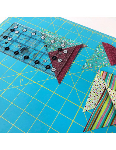 Rechthoekige quiltliniaal 3.5" x 6.5" Creative Grids
