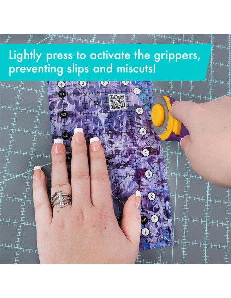 Rechthoekige quiltliniaal 4.5" x 8.5" Creative Grids