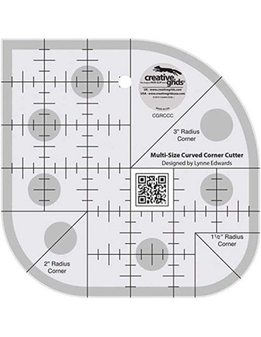 Multi-Size Gebogen Hoekensnijder Regel Creative Grids