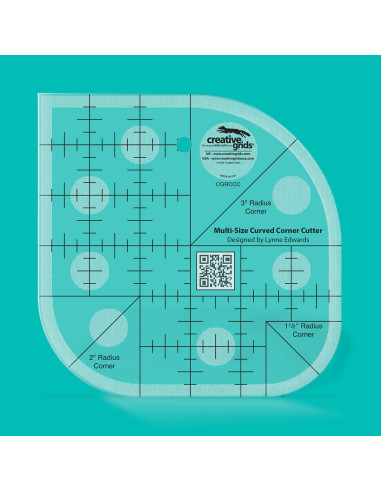 Multi-Size Gebogen Hoekensnijder Regel Creative Grids