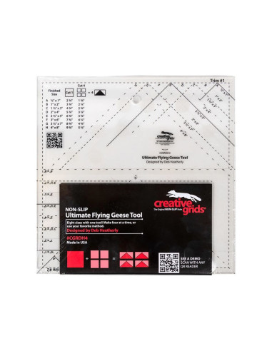 Ultimate Flying Geese Creative Grids liniaal