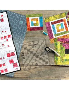 Log Cabin Trim Tool Duo Creative Grids-regel 2