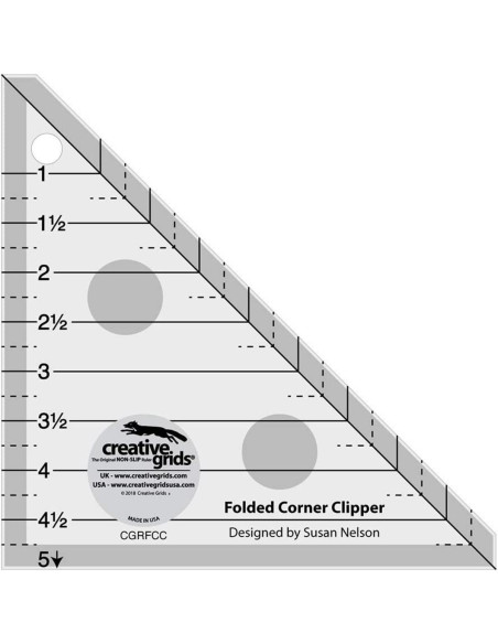 Gevouwen Hoek Clipper Liniaal Creative Grids