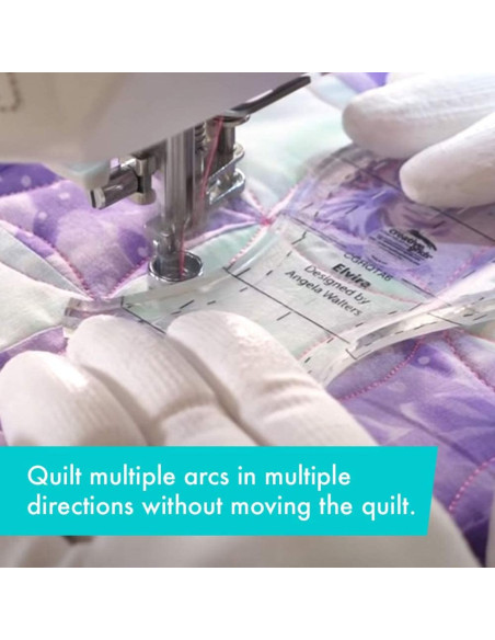 Elvira Machine Quilting Tool Creative Grids Liniaal