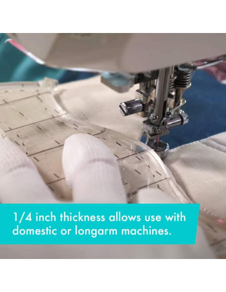 Elvira Machine Quilting Tool Creative Grids Liniaal