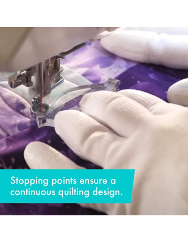 Elvira Machine Quilting Tool Creative Grids Liniaal