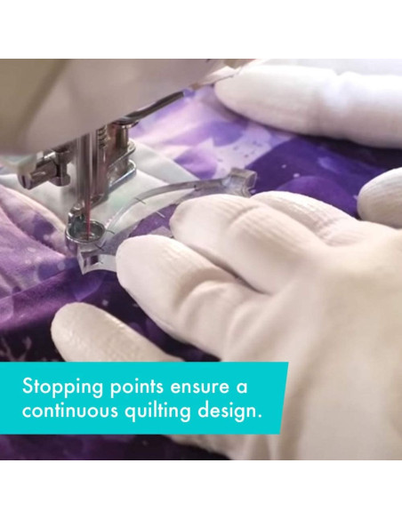 Elvira Machine Quilting Tool Creative Grids Liniaal