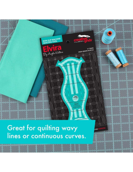 Elvira Machine Quilting Tool Creative Grids Liniaal