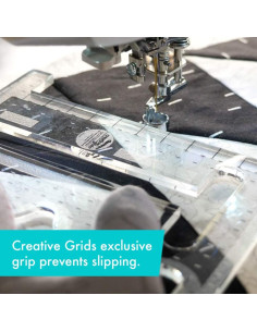 Sid Machine Quilting Tool Creative Grids-regel 2