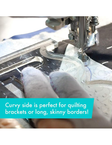 Sid Machine Quilting Tool Creative Grids-regel
