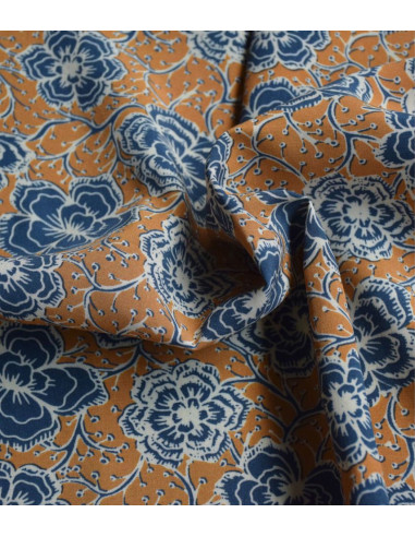 Viscose stof Neela biscuit - Singulière door Cousette
