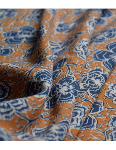 Viscose stof Neela biscuit - Singulière door Cousette