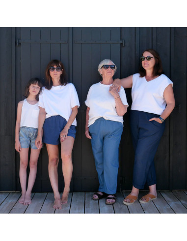 Broek- en shortpatroon Singapore - Ikatee
