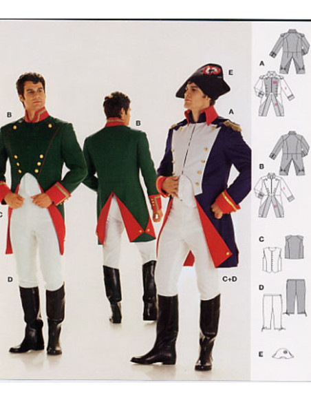 Patroon Napoleon - Burda 2471