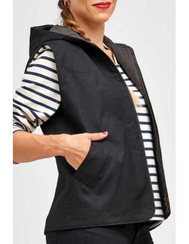 Hathor mouwloos vest patroon - I am patterns