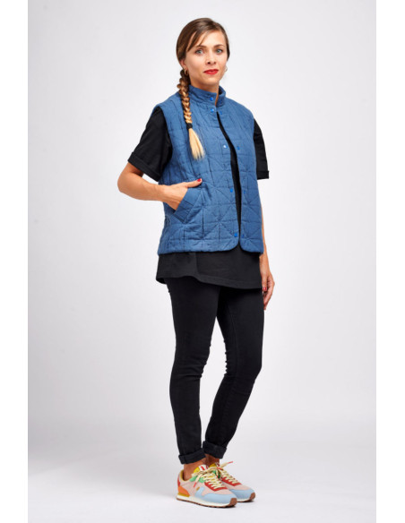 Hathor mouwloos vest patroon - I am patterns
