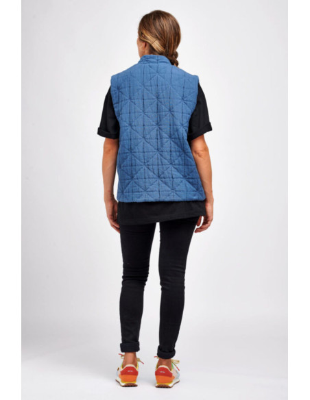 Hathor mouwloos vest patroon - I am patterns