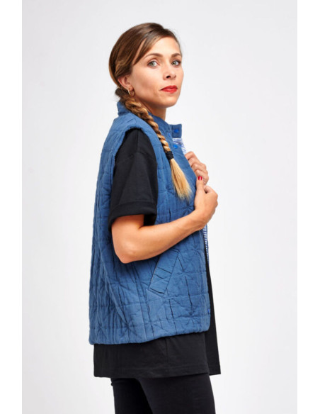 Hathor mouwloos vest patroon - I am patterns