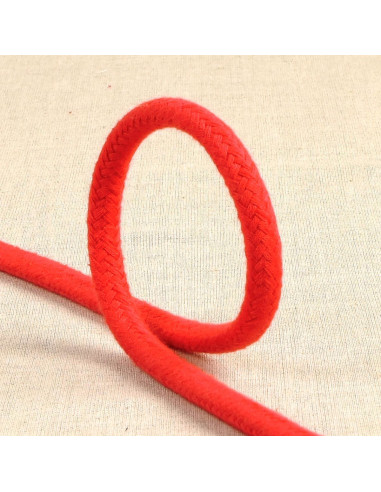 Gevlochten koord - Rood