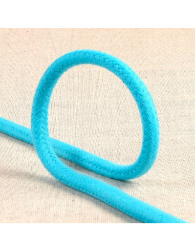 Gevlochten koord - Caraïbisch blauw