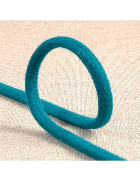 Gevlochten koord - Eendblauw