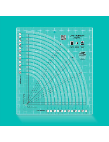 Ovaal All Ways Creative Grids Liniaal