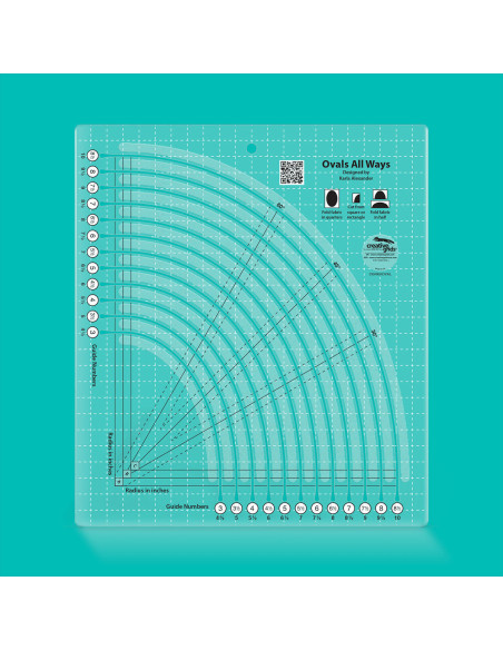 Ovaal All Ways Creative Grids Liniaal