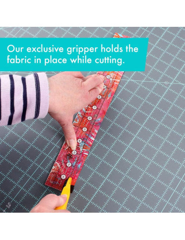 Rechthoekige quiltliniaal 1,5" x 12,5" Creative Grids