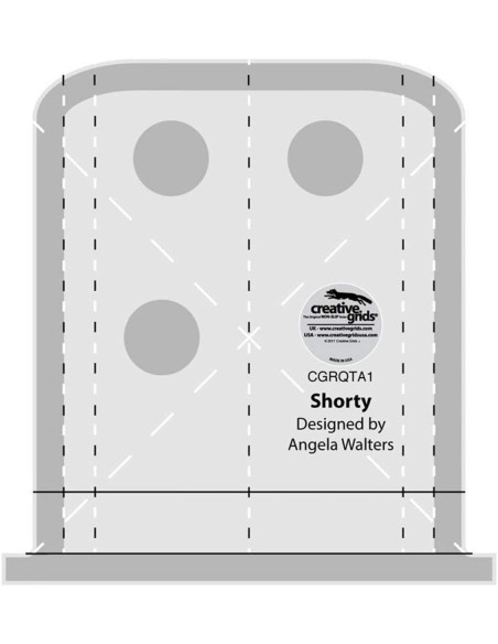 Shorty Machine Quilting Tool Creative Grids Liniaal