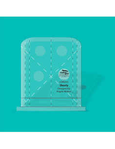 Shorty Machine Quilting Tool Creative Grids Liniaal 2