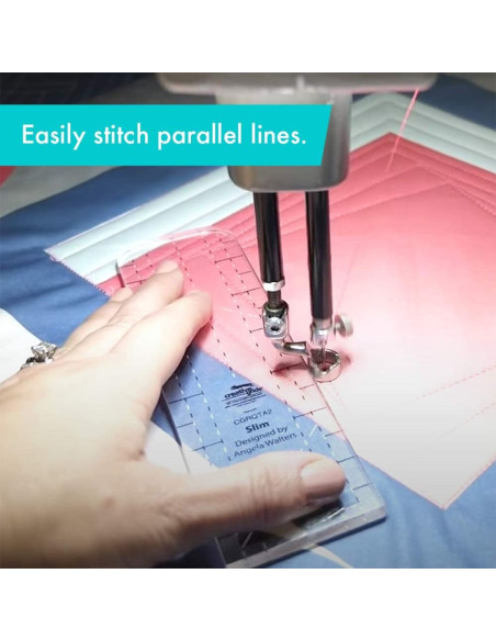 Slim Machine Quilting Tool Creative Grids Liniaal