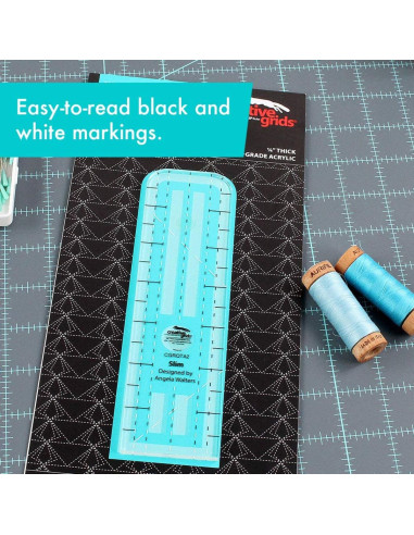 Slim Machine Quilting Tool Creative Grids Liniaal