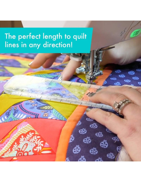 Slim Machine Quilting Tool Creative Grids Liniaal
