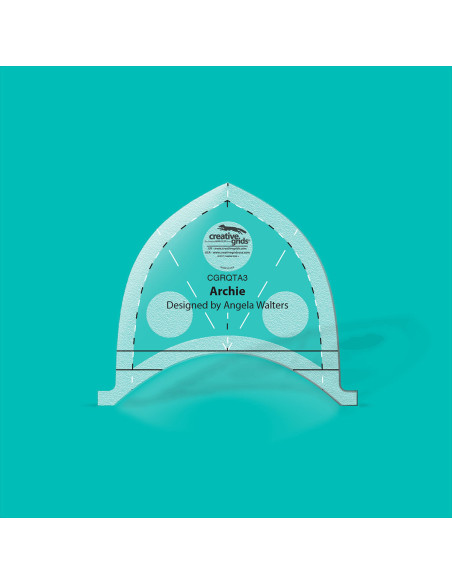Archie Machine Quilting Tool Creative Grids-regel